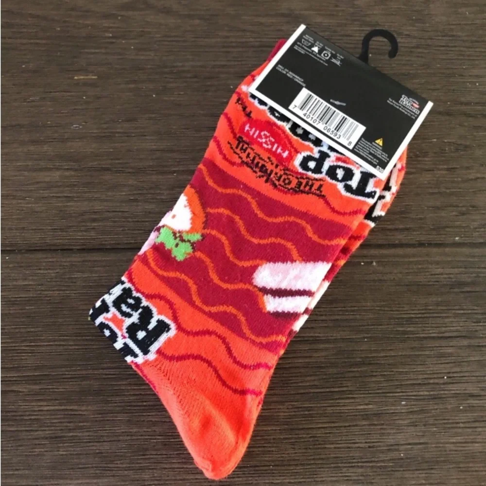 Top Ramen men’s crew socks size 6-12